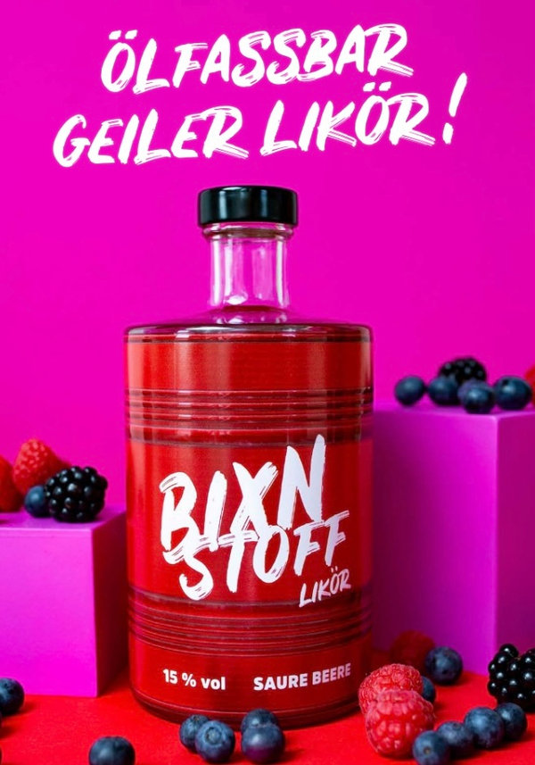 Bixnstoff Saure Beere15% vol. 500 ml
