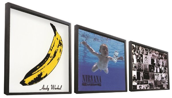 12“ Bilderrahmen für LP's - Rahmen für Schallplatten - Vinyl Bilderrahmen