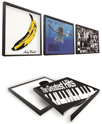 12“ Bilderrahmen für LP's - Rahmen für Schallplatten - Vinyl Bilderrahmen