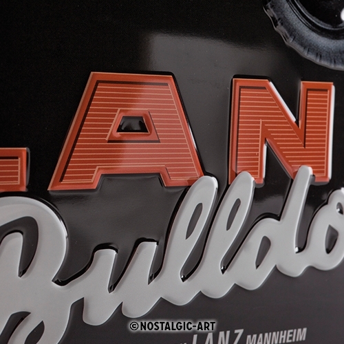 Blechschild Lanz Bulldog 30 x 40 cm