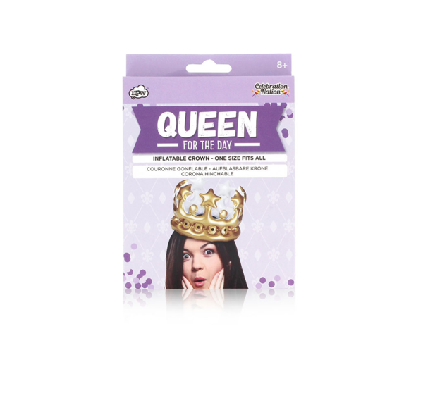 Aufblasbare Krone Queen For The Day