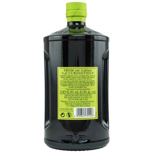 Hendrick's Amazonia Gin 43,4% vol. 1000 ml