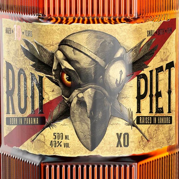 Knutis Freund: Ron Piet Rum 40% vol. 500 ml