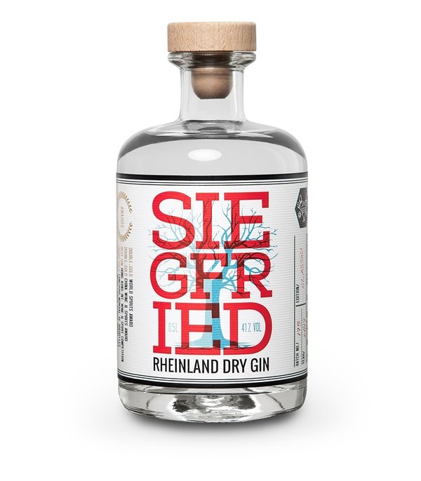 Siegfried Rheinland Dry Gin 41% vol.  0,5l