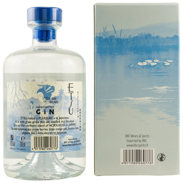ETSU Gin 43% vol. 700 ml