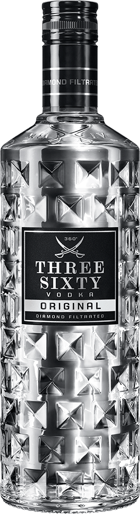 Three Sixty Vodka 37,5% vol.  500 ml