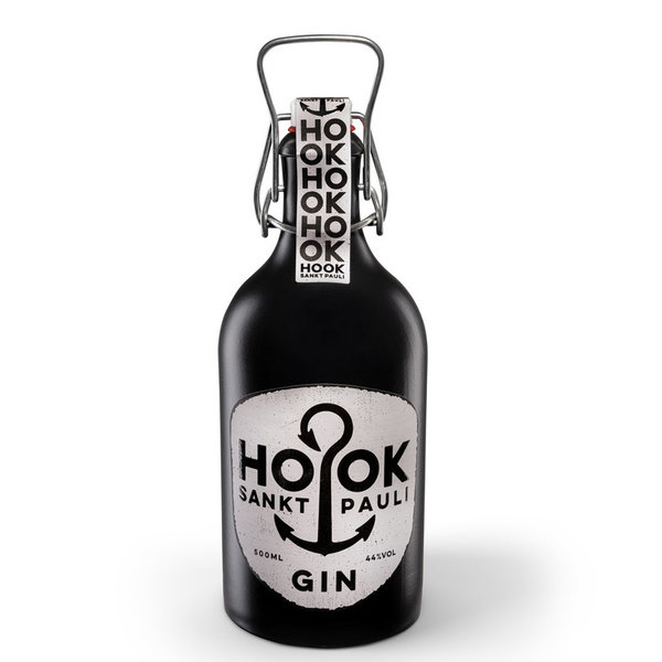 Hook Gin 44% vol. 500 ml Buddel