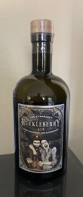 Huckleberry Gin STRONG 77% 500 ml