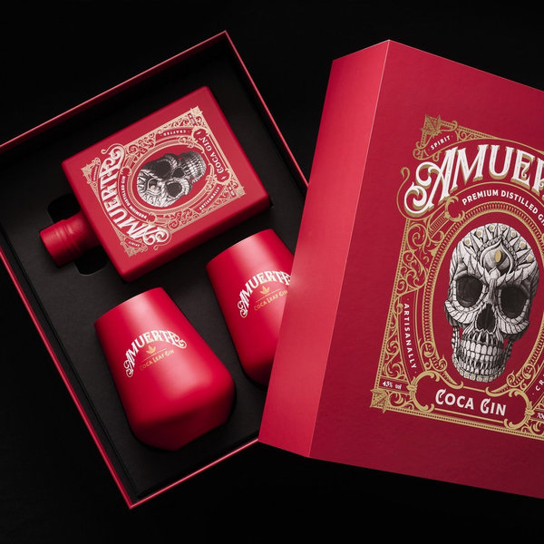 Red Box Amuerte Gin Red Edition 43% vol. 0,70l