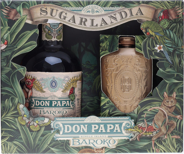 Don Papa Baroko 40% vol. 700 ml Geschenkset